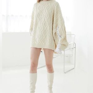 Storets Sadie Shirt Combo Knit Pullover Size S/M
